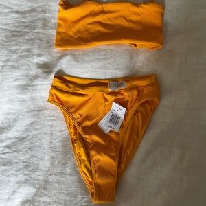 NWT orange bikini